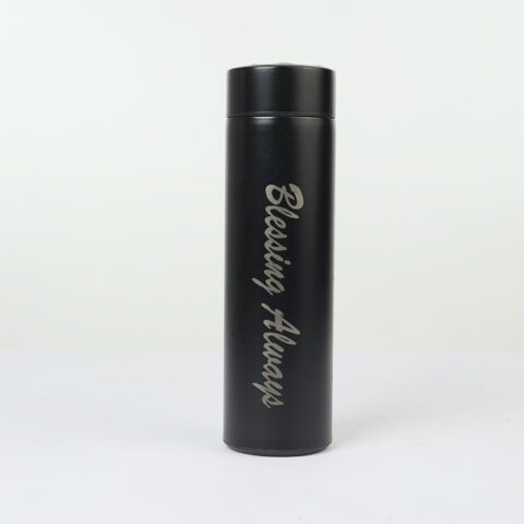 Black Matte Vacuum Flask