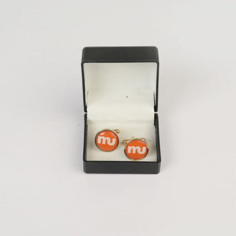 Custom Logo Cufflinks – MU Edition in Gift Box