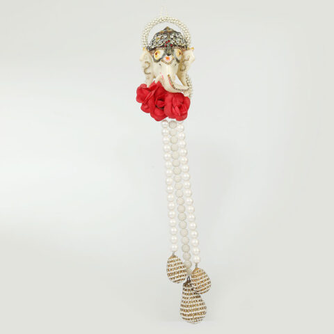 Divine Ganesha Pearl Toran Hanging