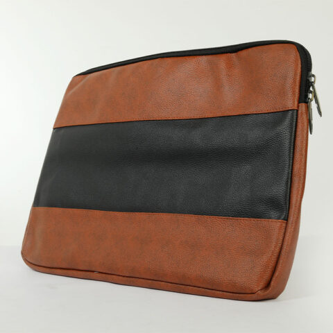 Leatherette laptop sleeve