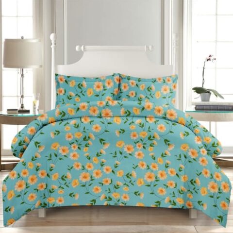 4 pc set comforter beedsheet