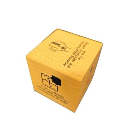 Wooden cube