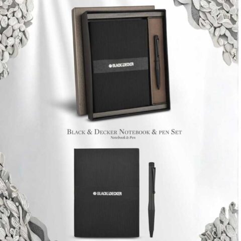 BLACK & DECKER NOTEBOOK & PEN SET